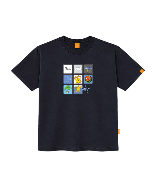 LLAMO（エラモ）の「レイン 半袖Tシャツ 男女共用 ビッグサイズ S 4XL（Tシャツ/カットソー・レディース・ホワイト/ブラック/ベージュ/ネイビー/グレー・SMALL/MEDIUM/LARGE/X-LARGE/2XL/4XL/3XL）」の6枚目の写真