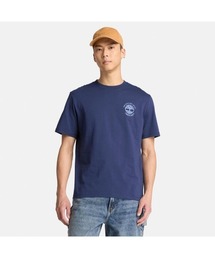 半袖 バック グラフィック Tシャツ メンズ