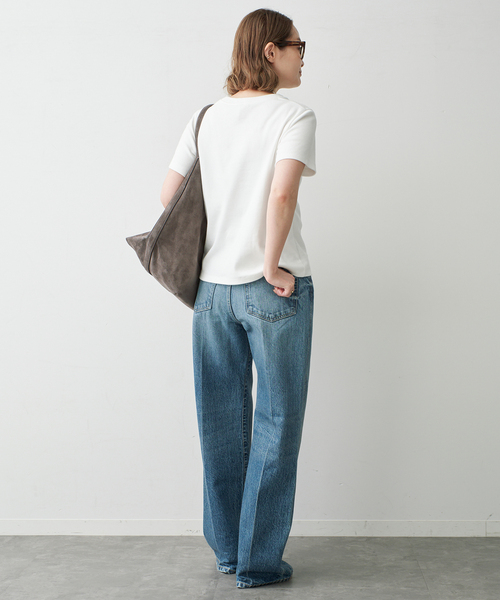 Deuxieme Classe(ドゥーズィエムクラス)の「Basic Tシャツ(Tシャツ/カットソー・レディース・チャコールグレー/ホワイト/ブラック・FREE)」の14枚目の写真