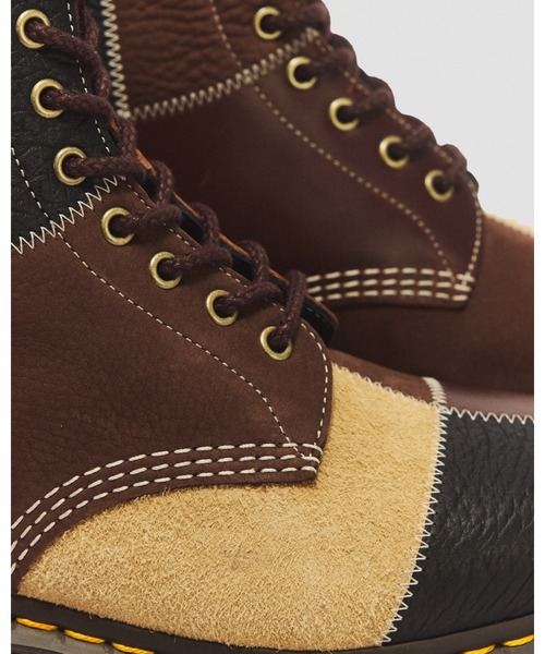 Dr. Martens（ドクターマーチン）の「Dr. Martens/ドクターマーチン 1460 PWRK 8 ホール ブーツ 43149960（ブーツ・メンズ・ブラウン・UK11/UK10/UK9/UK8/UK7/UK6）」の3枚目の写真