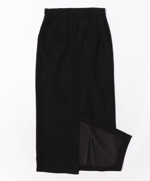 CLANE（クラネ）の「CLANE 2WAY ADJUST DOUBLE WEAVE SKIRT（スカート・レディース・ブラック・2/1）」の6枚目の写真