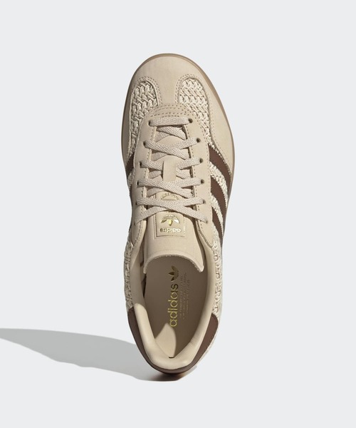 adidas(アディダス)の「ガゼル インドア シューズ / Gazelle Indoor Shoes / アディダスオリジナルス adidas Originals(スニーカー・レディース・ベージュ・26.5cm/27.0cm/27.5cm/22.0cm/22.5cm/24.0cm/23.0cm/23.5cm/24.5cm/28.0cm/25.0cm/25.5cm/26.0cm)」の2枚目の写真