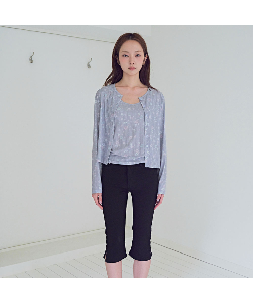 MUSEMOOD（ミューズムード）の「アロハフラワーカーディガン＆キャミセット（その他トップス・レディース・その他・ONE SIZE）」の2枚目の写真