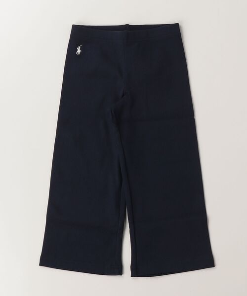 POLO RALPH LAUREN CHILDRENSWEAR(ポロ ラルフ ローレン チルドレンズウェア)の「リブ ワイドレッグ パンツ(その他パンツ・キッズ・ネイビー系1・4/6/3)」の3枚目の写真