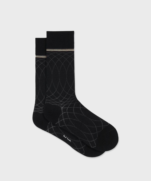 Paul Smith(ポールスミス)の「“Albemarle” ソックス【260612 DR】(ソックス/靴下・メンズ・ダークパープル/グレー/ブラック・25-27)」の2枚目の写真