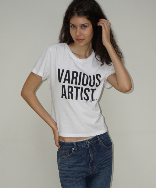 THIRSTYCLUB(サースティークラブ)の「VA graphic t shirt - White(Tシャツ/カットソー・レディース・その他・FREE)」の4枚目の写真