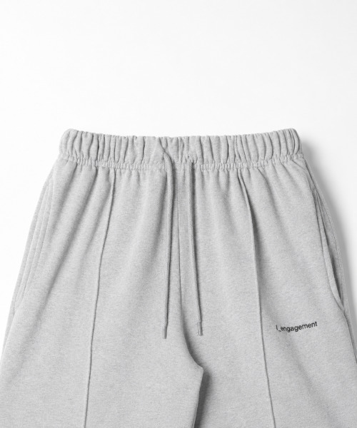 LENGAGEMENT（ランガージュマン）の「クラシックストレートツーピンタックパンツ[グレー]（スウェットパンツ・レディース・その他・90）」の3枚目の写真