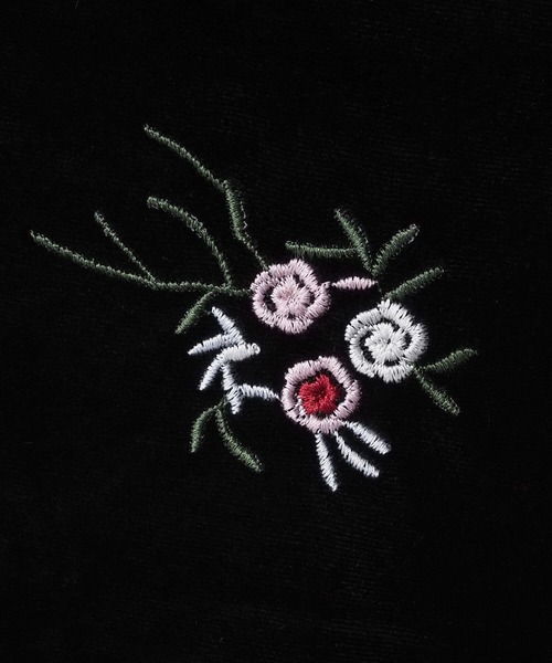 tiptop(ティップトップ)の「ベロア花刺繍イージーパンツ(その他パンツ・レディース・ブラック/ブラウン・FREE)」の14枚目の写真