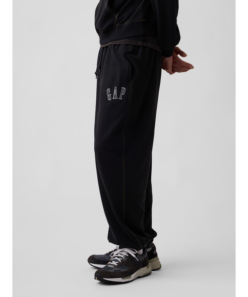 GAP(ギャップ)の「ヴィンテージソフト フレンチテリー バギージョガーパンツ(スウェットパンツ・メンズ・グレー/レッド/グリーン/ネイビー/ブラック・XL/L/M/S/XS)」の8枚目の写真