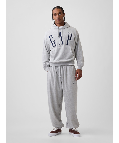 GAP(ギャップ)の「ヴィンテージソフト フレンチテリー バギージョガーパンツ(スウェットパンツ・メンズ・グレー/レッド/グリーン/ネイビー/ブラック・XL/L/M/S/XS)」の7枚目の写真