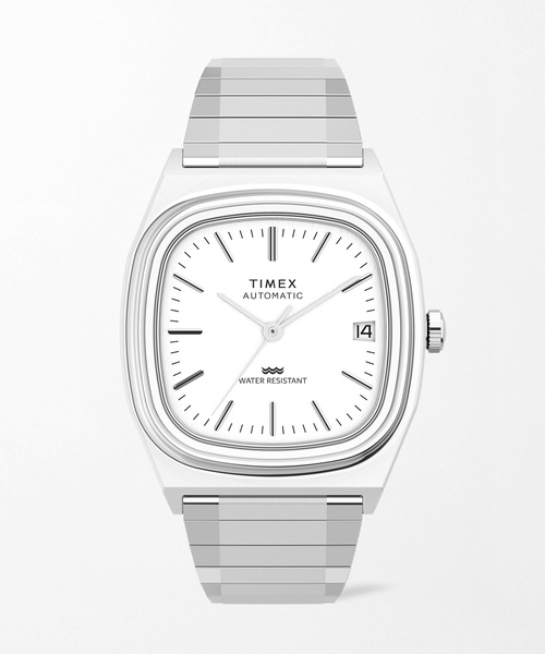 TIMEX(タイメックス)の「TIMEX REISSUE 1983 Automatic tx-tw2w7080(アナログ腕時計・レディース・シルバー・FREE)」の12枚目の写真