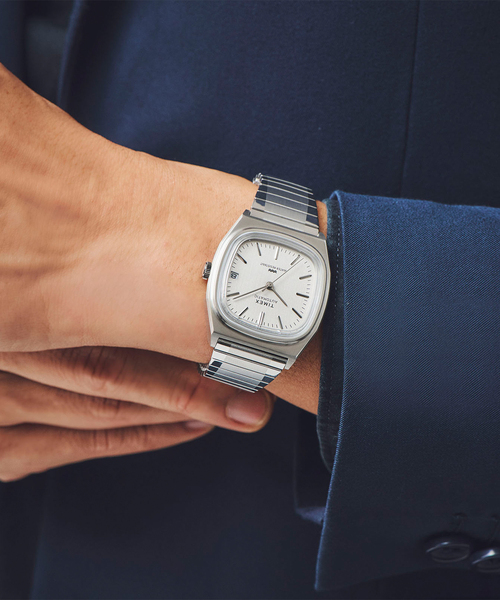 TIMEX(タイメックス)の「TIMEX REISSUE 1983 Automatic tx-tw2w7080(アナログ腕時計・レディース・シルバー・FREE)」の7枚目の写真