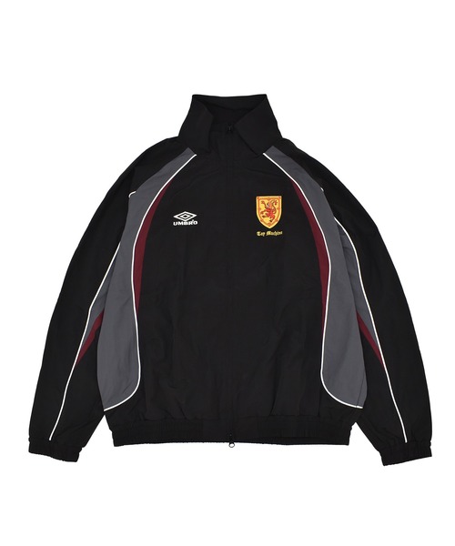 UMBRO(アンブロ)の「【ムラサキスポーツ限定】UMBRO/アンブロ トラックジャケット ユニセックス セットアップ対応 MD3726FWMSJK02(ナイロンジャケット・メンズ・ネイビー/ブラック・M/XL/L/S)」の11枚目の写真