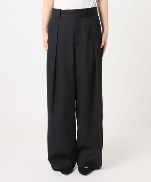 journal standard L'essage(ジャーナルスタンダードレサージュ)の「Doeskin ワイドパンツ(スラックス・レディース・ブラック/ブラウン系その他・38/36)」の15枚目の写真