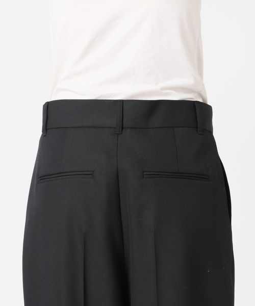 journal standard L'essage(ジャーナルスタンダードレサージュ)の「Doeskin ワイドパンツ(スラックス・レディース・ブラック/ブラウン系その他・38/36)」の20枚目の写真