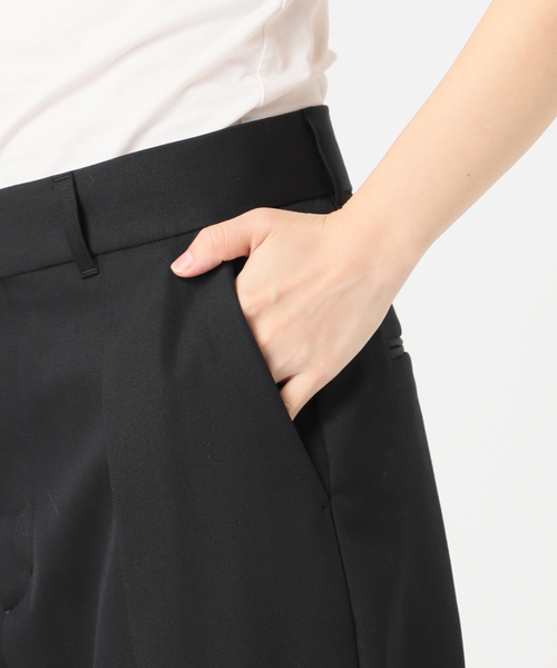 journal standard L'essage(ジャーナルスタンダードレサージュ)の「Doeskin ワイドパンツ(スラックス・レディース・ブラック/ブラウン系その他・38/36)」の21枚目の写真