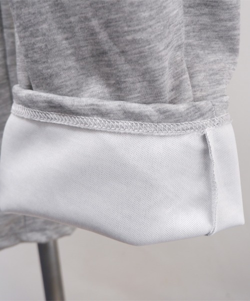 CLOTHY（クロシィ）の「【ちらっとロゴが効く、今っぽスウェットパンツ】ウエストロゴ バレルパンツ（スウェットパンツ・レディース・ブラック/グレー・MEDIUM/LARGE）」の8枚目の写真