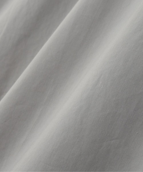 MARGARET HOWELL（マーガレットハウエル）の「WASHED COTTON CHAMBRAY（シャツ/ブラウス・レディース・セージグリーン/オレンジ・3/2/1）」の7枚目の写真