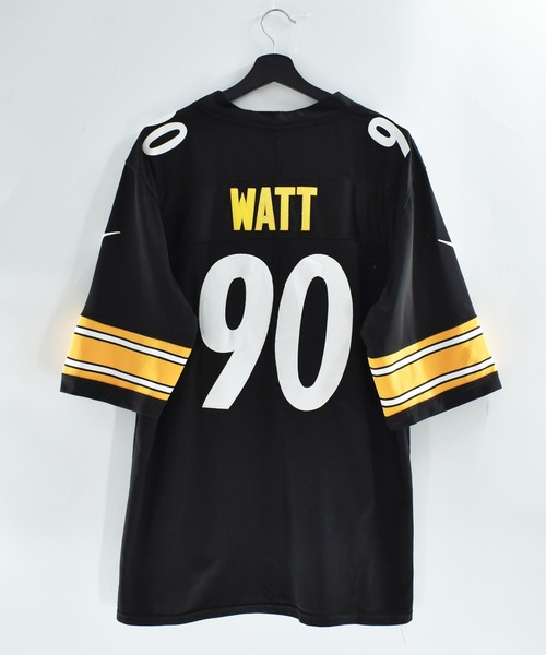 NIKE(ナイキ)の「【USED】NIKE “NFL Pittsburgh Steelers #90” ゲームシャツ(Tシャツ/カットソー・メンズ・ブラック・LARGE)」の2枚目の写真