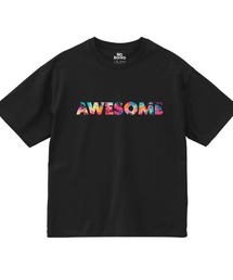 NOBOUND(ノーバウンド) 半袖Tシャツ メッセージ ロゴ プリント ボックスシルエット トップス カットソー メンズ ユニセックス