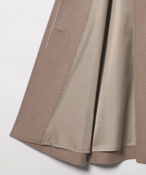 Steven Alan(スティーブンアラン)の「<Steven Alan>ウール カシミヤ テント ロングコート(ステンカラーコート・レディース・ネイビー/モカ/ブラック・S/M/L)」の5枚目の写真