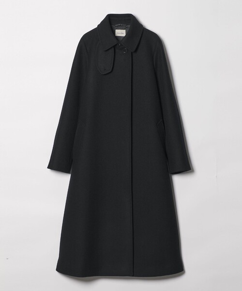 Steven Alan(スティーブンアラン)の「<Steven Alan>ウール カシミヤ テント ロングコート(ステンカラーコート・レディース・ネイビー/モカ/ブラック・S/M/L)」の9枚目の写真