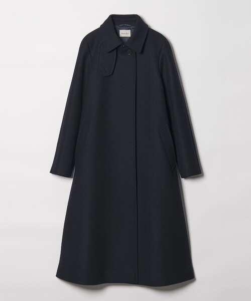 Steven Alan(スティーブンアラン)の「<Steven Alan>ウール カシミヤ テント ロングコート(ステンカラーコート・レディース・ネイビー/モカ/ブラック・S/M/L)」の13枚目の写真