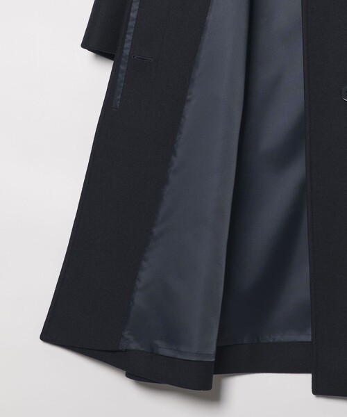 Steven Alan(スティーブンアラン)の「<Steven Alan>ウール カシミヤ テント ロングコート(ステンカラーコート・レディース・ネイビー/モカ/ブラック・S/M/L)」の15枚目の写真