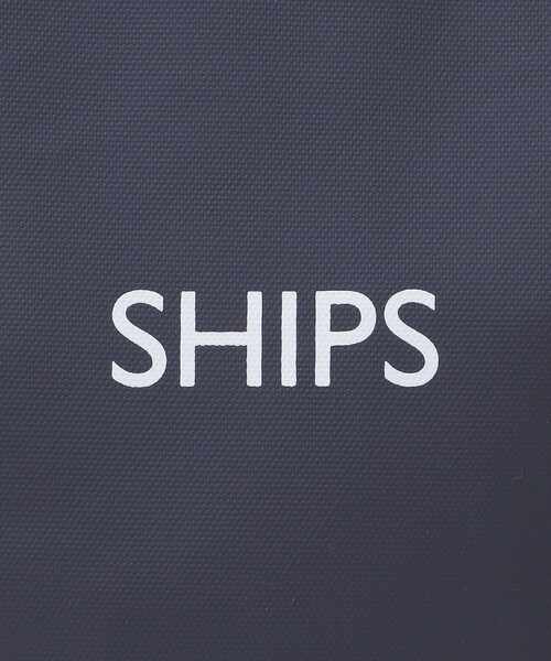 SHIPS(シップス)の「【WEB限定】ショッパー型 保冷ランチバッグ S(トートバッグ・メンズ・チャコールグレー/ブラック/シルバー/ネイビー・ONE SIZE)」の8枚目の写真