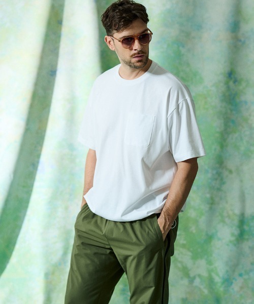 ACANTHUS(アカンサス)の「mp15426- SUPPLEX(R) Nylon Contrast Zip Pants ナイロンパンツ(PT2703)(その他パンツ・メンズ・オリーブ/ブラック・XL/L/M/S)」の5枚目の写真