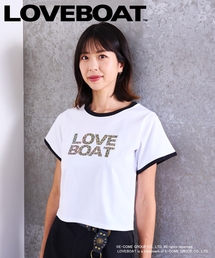 minimal（ミニマル）の「【親子リンク】LOVEBOATリンガーTシャツ（レディース）（Tシャツ/カットソー）」