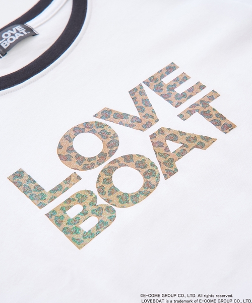 minimal(ミニマル)の「【親子リンク】LOVEBOATリンガーTシャツ(レディース)(Tシャツ/カットソー・レディース・オフホワイト/サックスブルー/ブラック・F)」の11枚目の写真