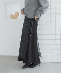 URBAN RESEARCH ROSSO WOMEN | スモールフラワープリントラップスカート(スカート)