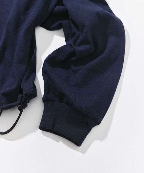 NAUTICA(ノーティカ)の「NAUTICA/ノーティカ リラックスフィット フラッグロゴ ヘムコード ロングスリーブ ポケットTシャツ(Tシャツ/カットソー・メンズ・ブラック/ネイビー/ライトグレー/ホワイト・MEDIUM/LARGE/X-LARGE/XX-LARGE)」の17枚目の写真