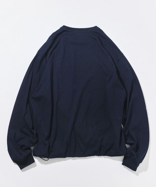 NAUTICA(ノーティカ)の「NAUTICA/ノーティカ リラックスフィット フラッグロゴ ヘムコード ロングスリーブ ポケットTシャツ(Tシャツ/カットソー・メンズ・ブラック/ネイビー/ライトグレー/ホワイト・MEDIUM/LARGE/X-LARGE/XX-LARGE)」の20枚目の写真