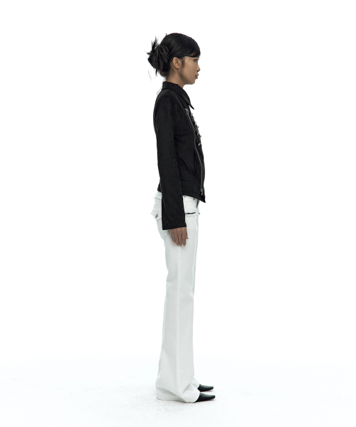 KASHIKO(カシコ)の「Asymmetric Zip Napoleon Jacket Black(その他アウター・レディース・その他・SMALL)」の6枚目の写真