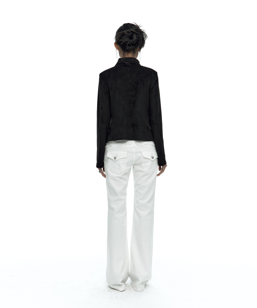 KASHIKO(カシコ)の「Asymmetric Zip Napoleon Jacket Black(その他アウター・レディース・その他・SMALL)」の7枚目の写真