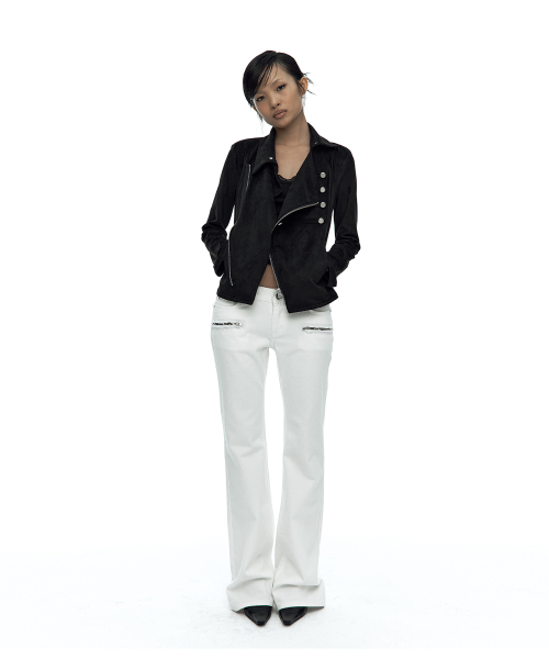 KASHIKO(カシコ)の「Asymmetric Zip Napoleon Jacket Black(その他アウター・レディース・その他・SMALL)」の8枚目の写真