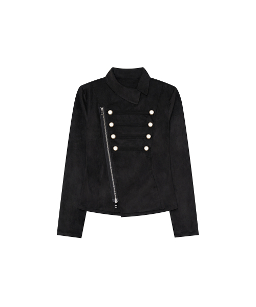 KASHIKO(カシコ)の「Asymmetric Zip Napoleon Jacket Black(その他アウター・レディース・その他・SMALL)」の9枚目の写真