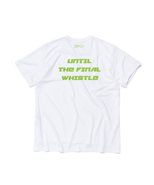 NINETYMINUTES（ナインティーミニッツ）の「[AIR STREAM] ファイナル WHISTLES 半袖Tシャツ（ホワイト）（Tシャツ/カットソー・メンズ・その他・MEDIUM/LARGE/X-LARGE/XX-LARGE/XXX-LARGE）」の3枚目の写真