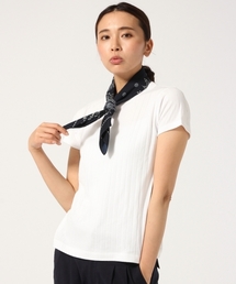 GLOBAL WORK | スカーフセットワイドリブＴ/722864(Tシャツ/カットソー)