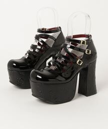 「YOSUKE/ヨースケ」厚底ヒールアップパンプス