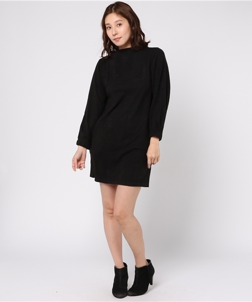 LBC（エルビーシー）の「変わり編み起毛ワンピース（ワンピース・レディース・ネイビー/ブラック/グレー・MEDIUM）」の7枚目の写真