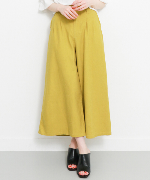 KBF（ケイビーエフ）の「KBF フリンジクロップドパンツ（その他パンツ・レディース・ブラック/ライトグレー/イエロー/ブラウン系その他・ONE）」の4枚目の写真