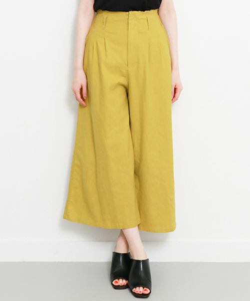 KBF（ケイビーエフ）の「KBF フリンジクロップドパンツ（その他パンツ・レディース・ブラック/ライトグレー/イエロー/ブラウン系その他・ONE）」の16枚目の写真