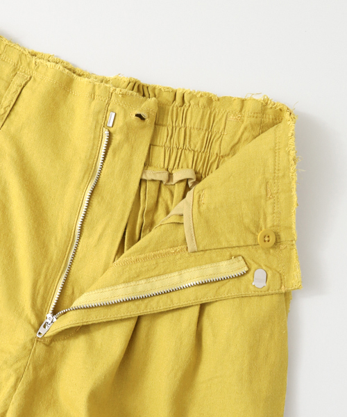 KBF（ケイビーエフ）の「KBF フリンジクロップドパンツ（その他パンツ・レディース・ブラック/ライトグレー/イエロー/ブラウン系その他・ONE）」の9枚目の写真