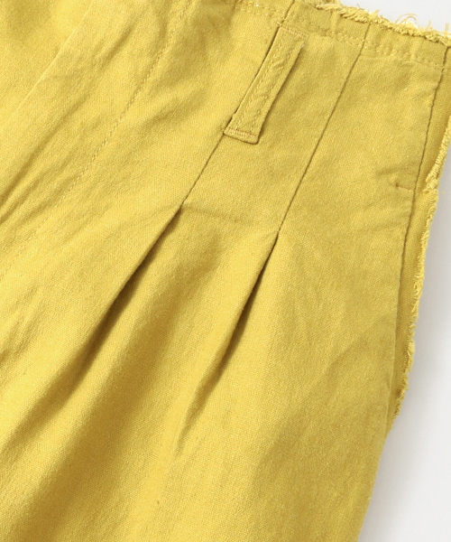 KBF（ケイビーエフ）の「KBF フリンジクロップドパンツ（その他パンツ・レディース・ブラック/ライトグレー/イエロー/ブラウン系その他・ONE）」の10枚目の写真