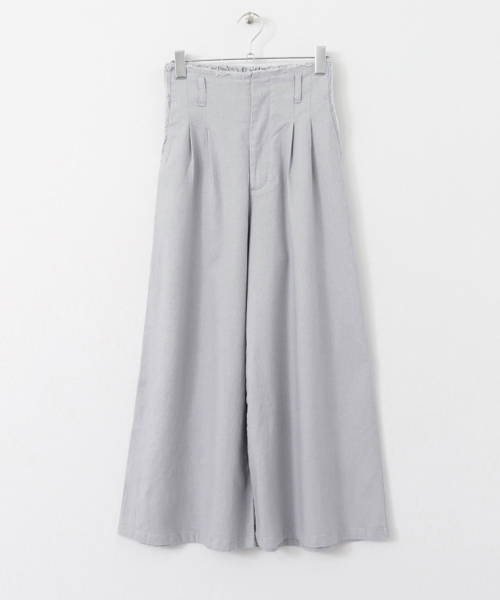 KBF（ケイビーエフ）の「KBF フリンジクロップドパンツ（その他パンツ・レディース・ブラック/ライトグレー/イエロー/ブラウン系その他・ONE）」の7枚目の写真