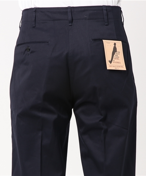 ANATOMICA(アナトミカ)の「【ANATOMICA】CHINO PANTS(チノパンツ・メンズ・ベージュ/ネイビー・L/M/S/X-LARGE)」の7枚目の写真