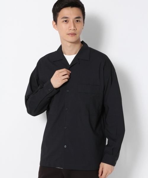 GLOBAL WORK（グローバルワーク）の「TRオープンカラーシャツ/760239（シャツ/ブラウス・メンズ・グレー/ブラウン/ネイビー・MEDIUM/SMALL/LARGE）」の21枚目の写真